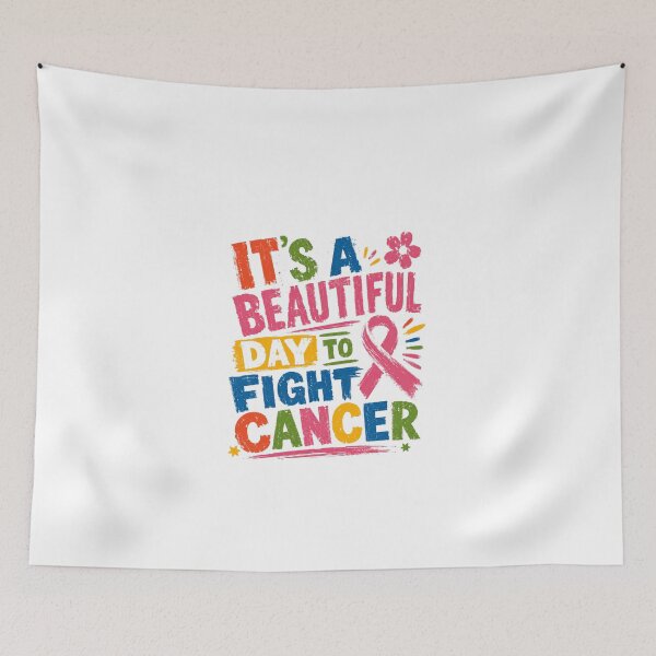 Item preview, It's A Beautiful Day To Fight Cancer Awareness Supporter Warrior designed and sold by JonesFlora2025.