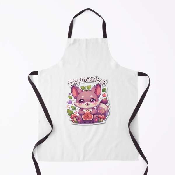 Item preview, Fig-mazing Kawaii Fig Fox T-Shirt – Cute Cottagecore Fox Sticker Gift for Woodland Animal Lovers & Kawaii Fans designed and sold by GemBob Creations.