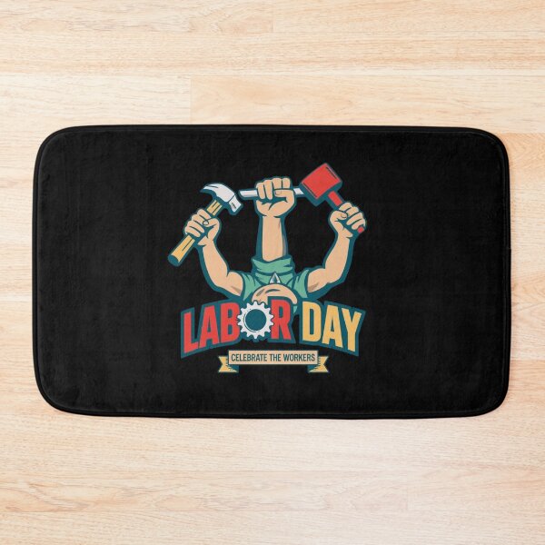 Item preview, Labor Day Celebrate The Workers Retro Bold designed and sold by SiarheiYur.