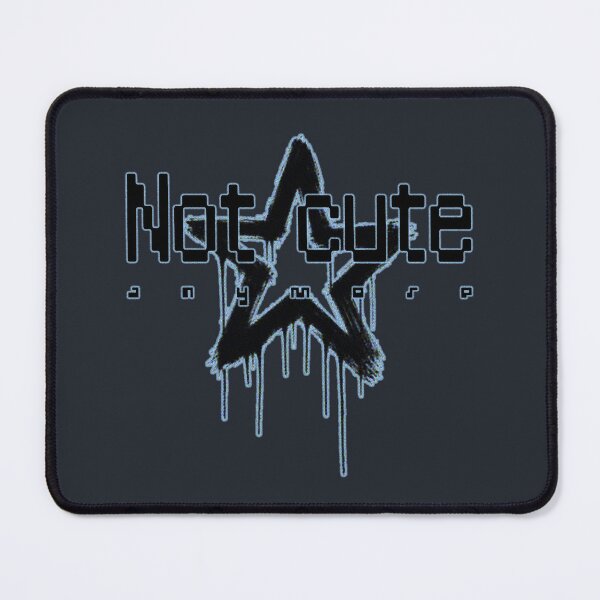 Item preview, Not Cute Dripping Star Graphic T-Shirt | Y2K Cyber Grunge Streetwear | Edgy Blue Aesthetic | Alternative Fashion | K-Pop Inspired designed and sold by Meivelle.