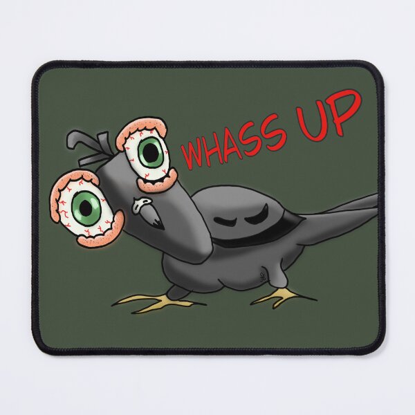 Item preview, Jürgen the crazy pigeon designed and sold by XcrazySandyX Paintings since 1981.