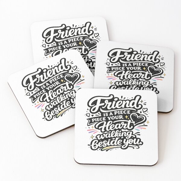 Item preview, Friendship Quotes | Inspirational Typography Design designed and sold by VasiArtLab.
