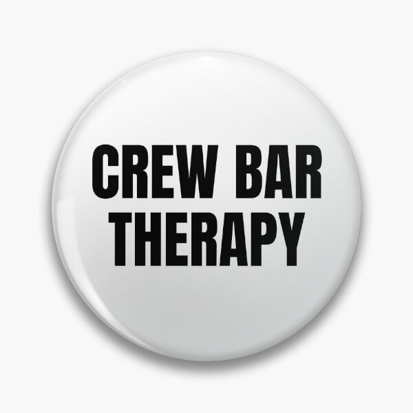 Item preview, Crew Bar Therapy (Black) designed and sold by ShipCrewNation.