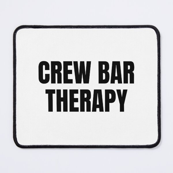 Item preview, Crew Bar Therapy (Black) designed and sold by ShipCrewNation.
