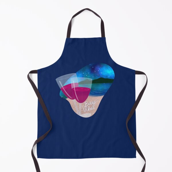 Item preview, Bay Vibes Beach Wine and Northern Lights designed and sold by DesignChaser.