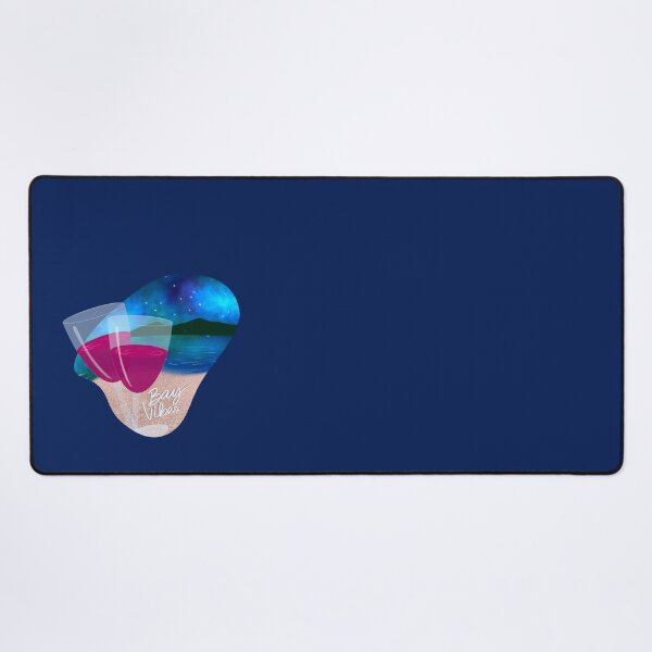 Item preview, Bay Vibes Beach Wine and Northern Lights designed and sold by DesignChaser.