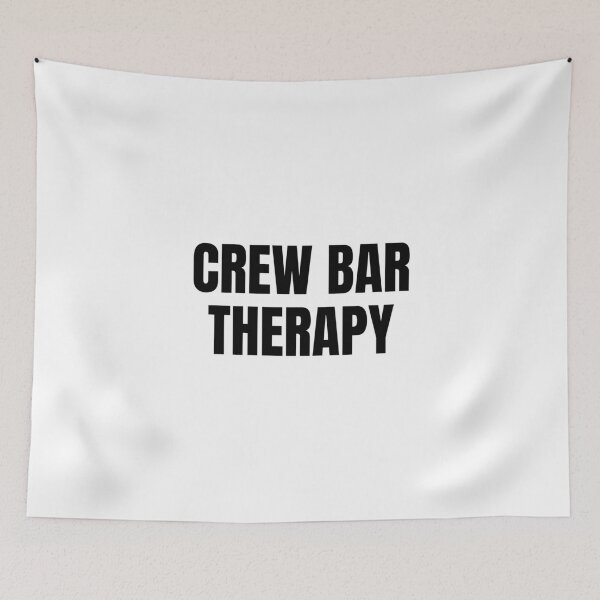 Item preview, Crew Bar Therapy (Black) designed and sold by ShipCrewNation.
