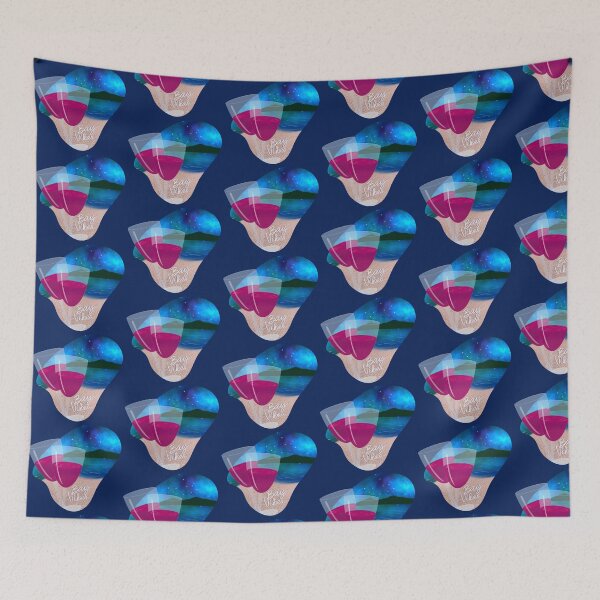 Item preview, Bay Vibes Beach Wine and Northern Lights designed and sold by DesignChaser.