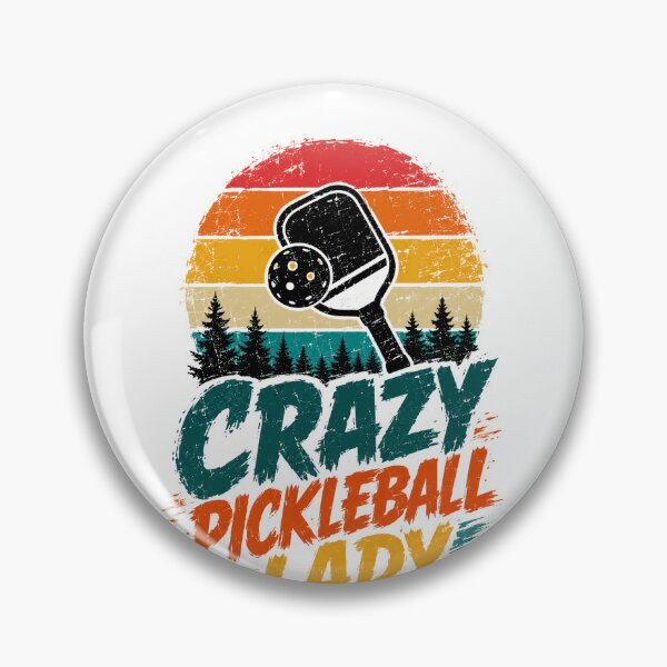 Item preview, Crazy Pickleball Lady Women Player Enthusiast designed and sold by JonesFlora2025.