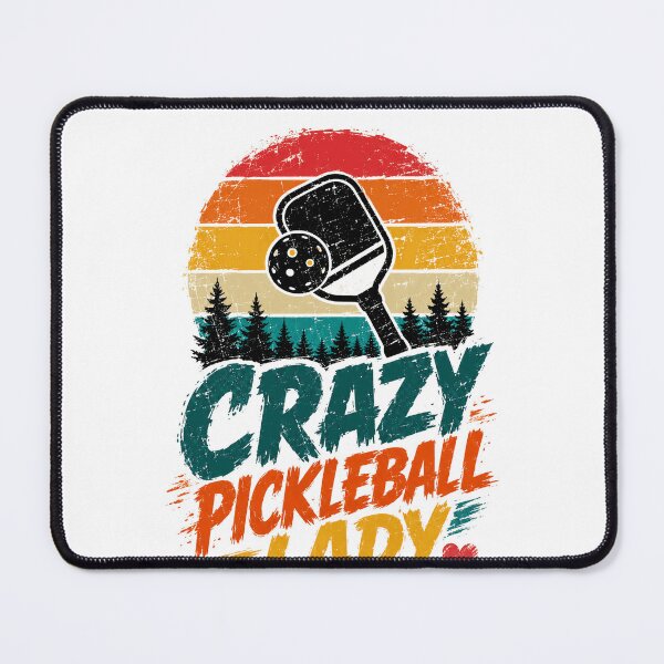 Item preview, Crazy Pickleball Lady Women Player Enthusiast designed and sold by JonesFlora2025.