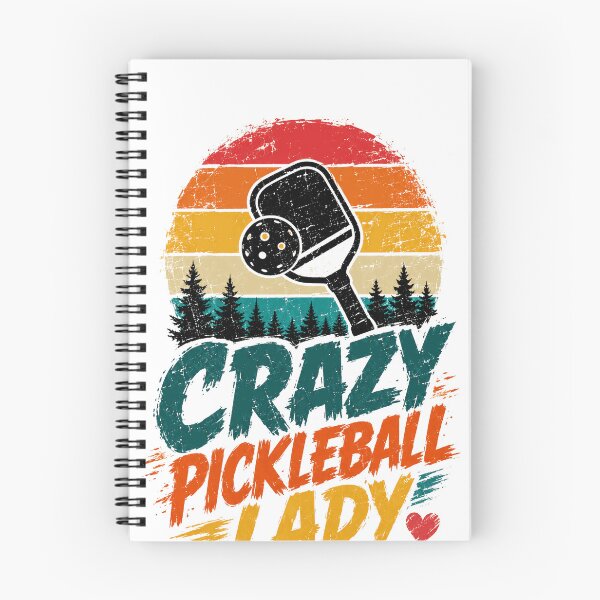 Item preview, Crazy Pickleball Lady Women Player Enthusiast designed and sold by JonesFlora2025.