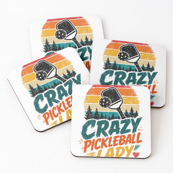 Item preview, Crazy Pickleball Lady Women Player Enthusiast designed and sold by JonesFlora2025.