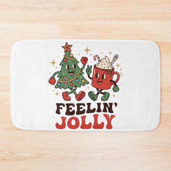 Item preview, Feelin Jolly Retro Christmas – Vintage Groovy Holiday  designed and sold by raedattia.