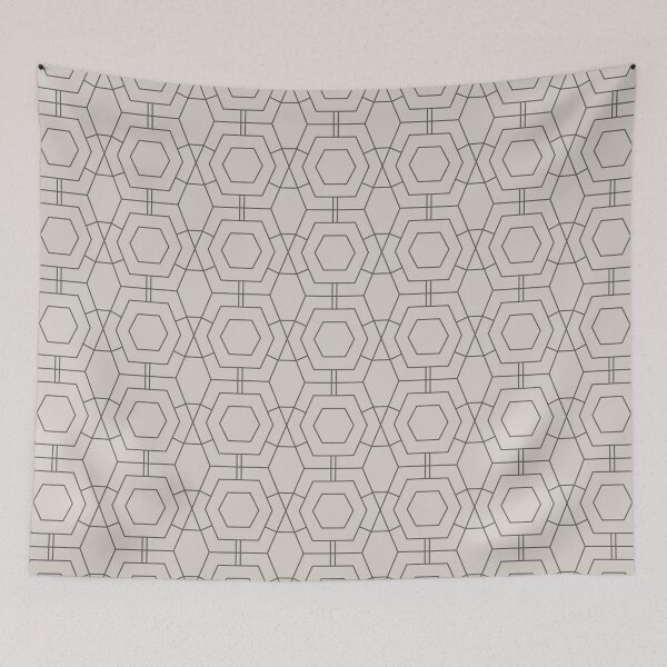 Item preview, Minimal geometric pattern, neutral modern abstract interior design print designed and sold by Aurum-design.
