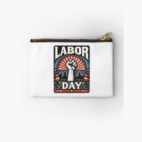 Item preview, Labor Day Raised Fist Retro Art designed and sold by SiarheiYur.