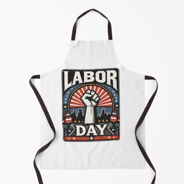 Item preview, Labor Day Raised Fist Retro Art designed and sold by SiarheiYur.