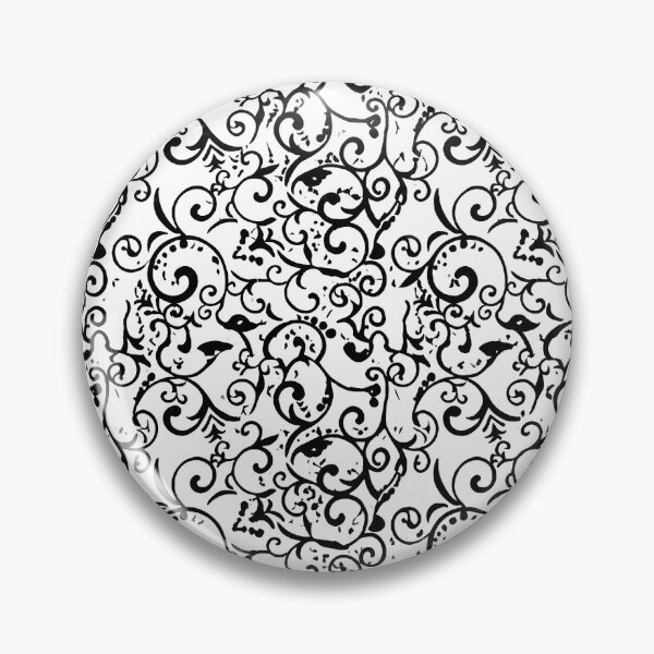 Item preview, Filigree Black on White designed and sold by Dark Wizard Emporium.