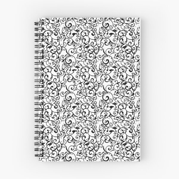 Item preview, Filigree Black on White designed and sold by Dark Wizard Emporium.