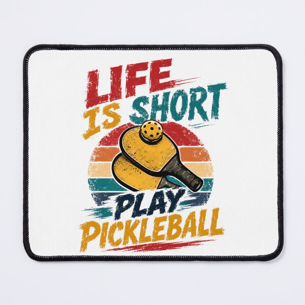 Item preview, Life Is Short Play Pickleball Pickleball Player Pickleball Lover designed and sold by JonesFlora2025.