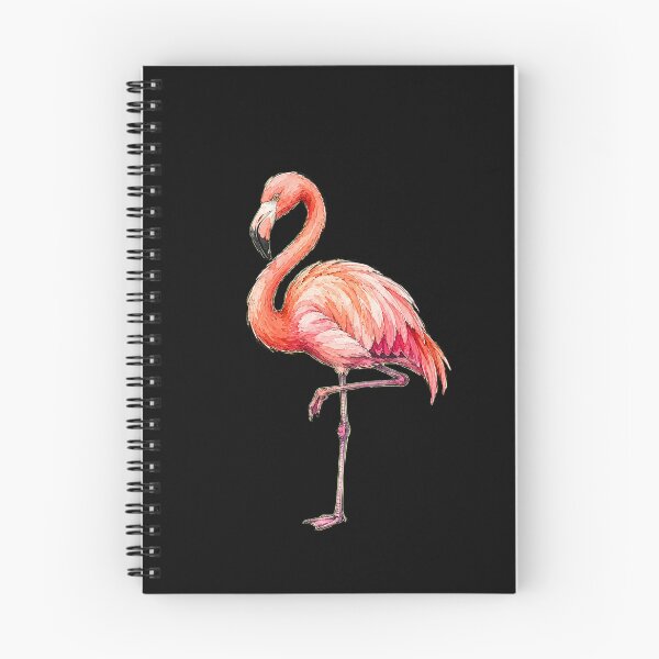 Item preview, Minimal Flamingo Watercolor | Hand Drawn Bird Illustration designed and sold by ColorSplash123.