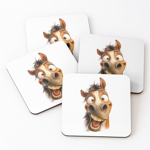 Item preview, Funny Horse Portrait designed and sold by Wilcox PhotoArt.