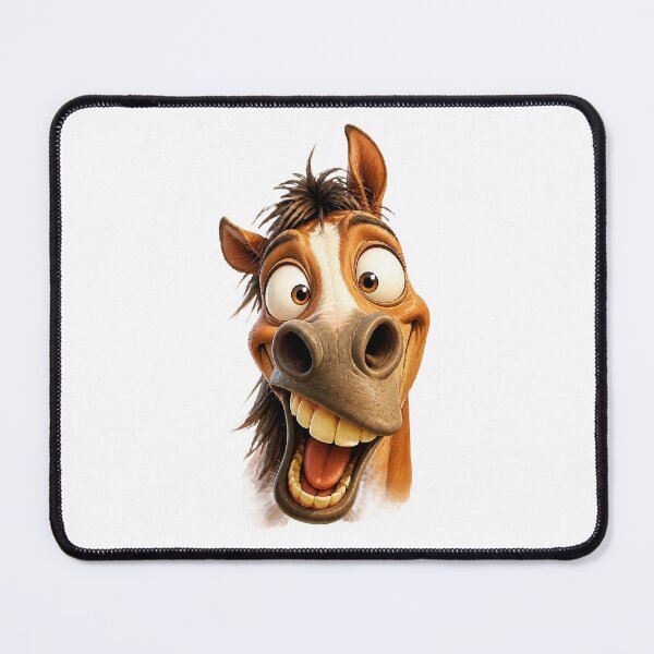 Item preview, Funny Horse Portrait designed and sold by Wilcox PhotoArt.
