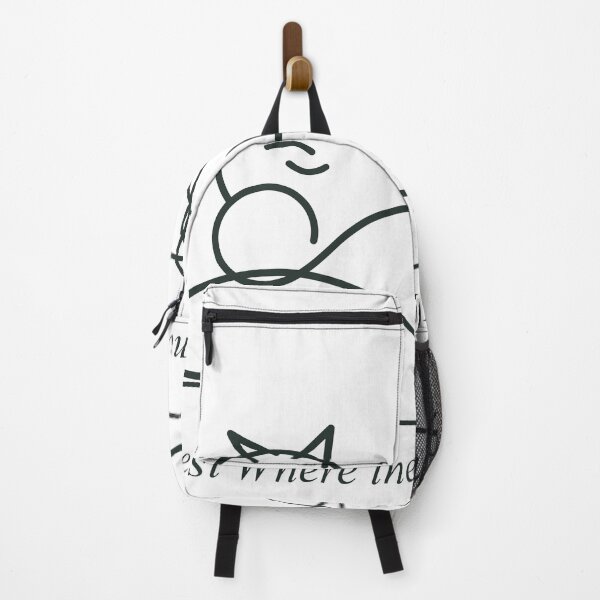 Item preview, Rest Where the Light Finds You – Minimalist Sleeping Cat Line Art designed and sold by FlamoArt.