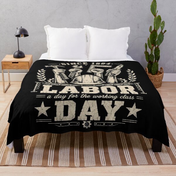 Item preview, Labor Day Since 1894 Working Class Vintage Graphic designed and sold by SiarheiYur.