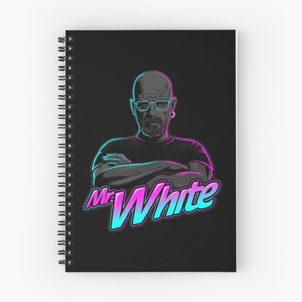Item preview, Mr. White – Illustration synthwave designed and sold by Wawan35200.