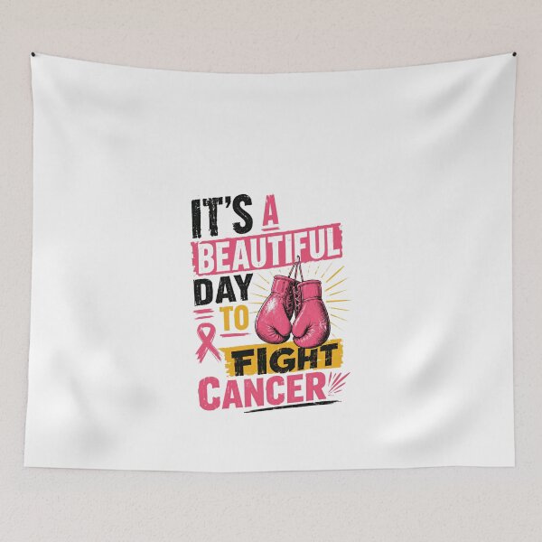 Item preview, It's A Beautiful Day To Fight Cancer Warrior Survivor Awareness Support designed and sold by JonesFlora2025.