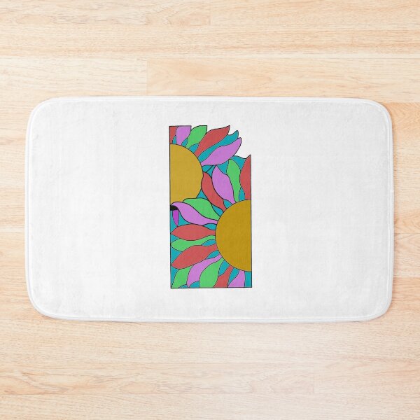 Item preview, Colorful Abstract Sunflower Pattern designed and sold by Regal-Elegances.