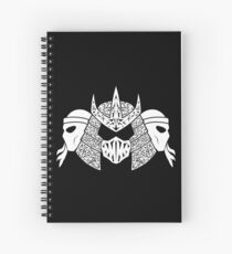 Foot Clan (white) Spiral Notebook