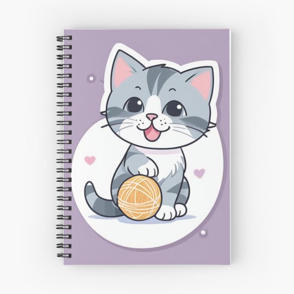 Item preview, Art - Kawaii Style Kitten Illustration, Visual Trends designed and sold by World-Pets.