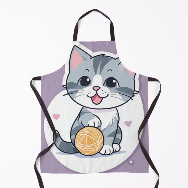 Item preview, Art - Kawaii Style Kitten Illustration, Visual Trends designed and sold by World-Pets.
