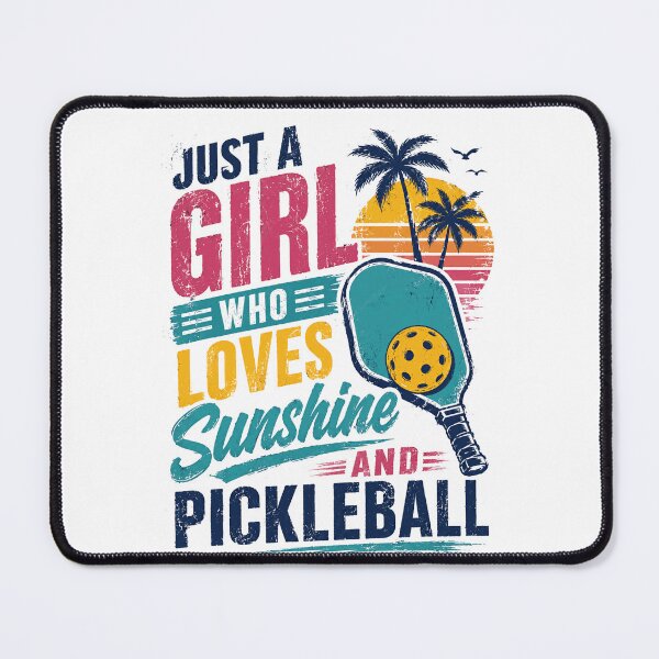 Item preview, Just A Girl Who Loves Sunshine And Pickleball Woman Player designed and sold by JonesFlora2025.