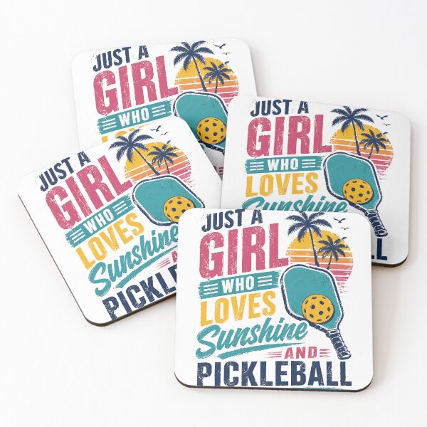 Item preview, Just A Girl Who Loves Sunshine And Pickleball Woman Player designed and sold by JonesFlora2025.