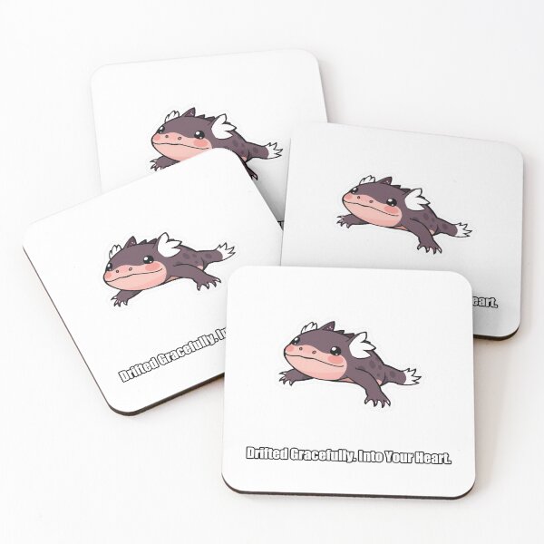 Item preview, Axolotl - Drifted Gracefully Into Your Heart - Funny Axolotl Gift designed and sold by pawdrops.
