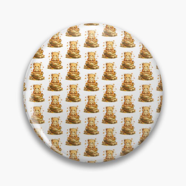 Item preview, Cute Teddy Bear With Books designed and sold by Bloomelle Studio.