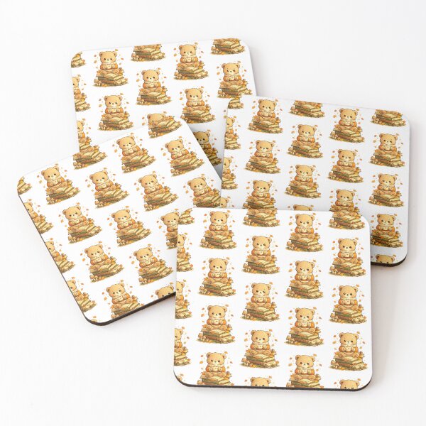 Item preview, Cute Teddy Bear With Books designed and sold by Bloomelle Studio.