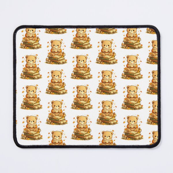 Item preview, Cute Teddy Bear With Books designed and sold by Bloomelle Studio.