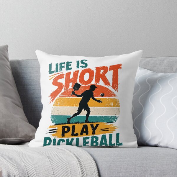 Item preview, Life Is Short Play Pickleball Pickleball Player Enthusiast Sport designed and sold by JonesFlora2025.