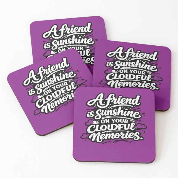 Item preview, Friendship Quotes | Inspirational Typography Design designed and sold by VasiArtLab.