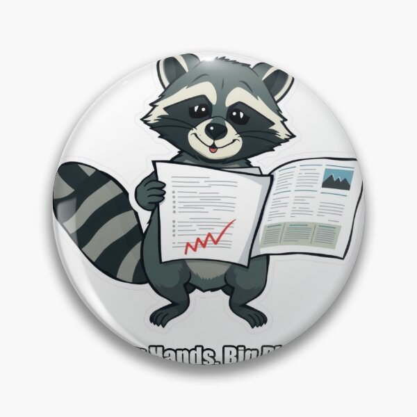 Item preview, Raccoon - Tiny Hands Big Plans - Funny Raccoon Gift designed and sold by pawdrops.