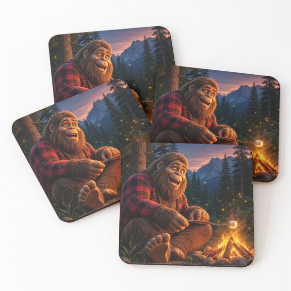 Item preview,  Bigfoot Campfire Crew=: #bigfoot # designed and sold by mo-carnival.