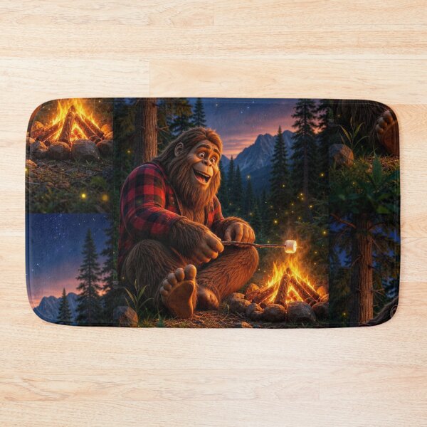 Item preview,  Bigfoot Campfire Crew=: #bigfoot # designed and sold by mo-carnival.