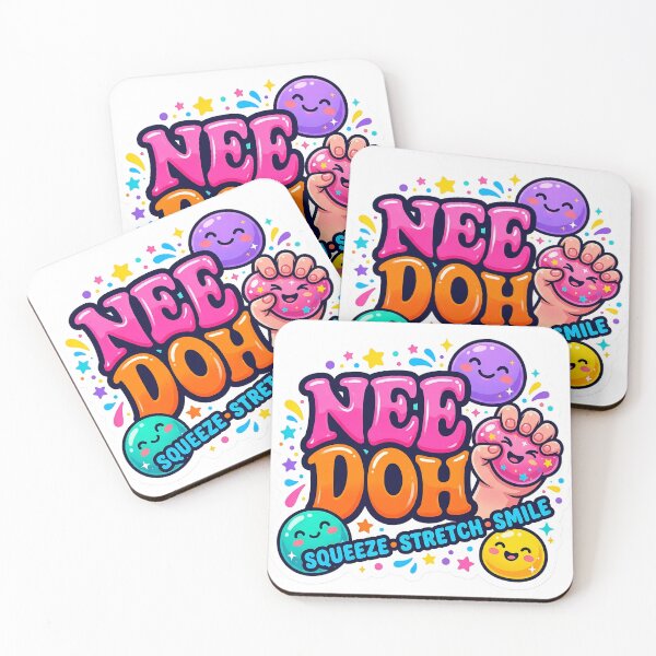 Item preview, Cute Needoh Squishy Smile Sticker | Kawaii Stress Relief Squeeze Stretch Smile Design designed and sold by Bhaskar Digital Art.