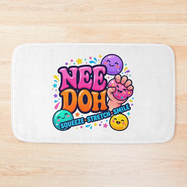 Item preview, Cute Needoh Squishy Smile Sticker | Kawaii Stress Relief Squeeze Stretch Smile Design designed and sold by Bhaskar Digital Art.
