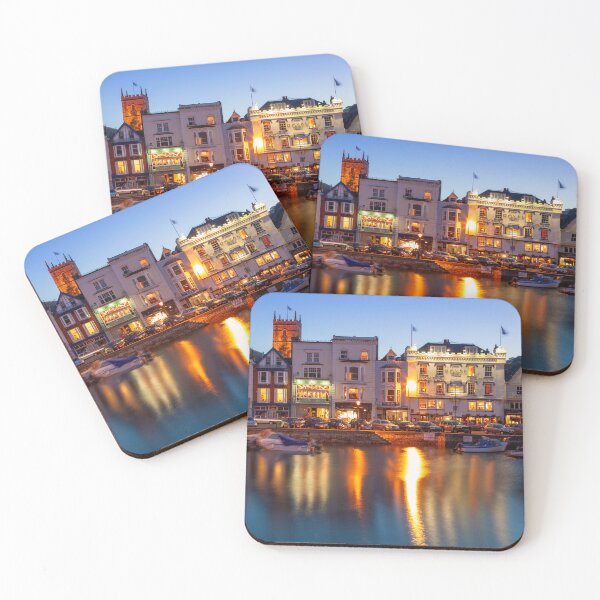 Item preview, Dartmouth The Quay at Night designed and sold by Kezzles.
