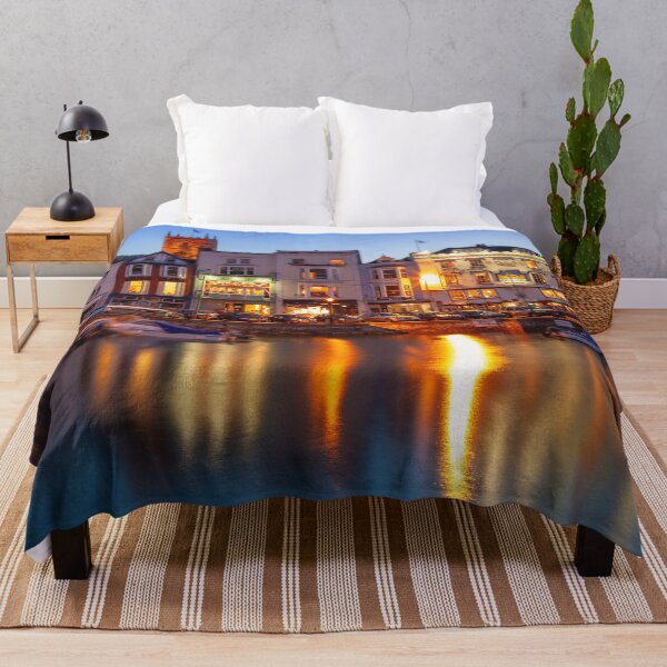 Item preview, Dartmouth The Quay at Night designed and sold by Kezzles.