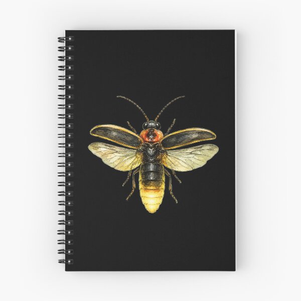 Item preview, Minimal Firefly Watercolor | Hand Drawn Nature Illustration designed and sold by ColorSplash123.